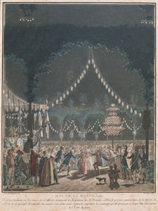 Il ballo della Bastiglia da Jacques Francois Joseph Swebach